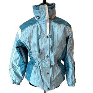 Pinnacle Couloir Blue Insulated Ski Jacket Size 6